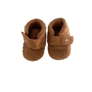 UGG Bixbee Infant Booties Chestnut Brown Fleece Baby Slippers 1103497I